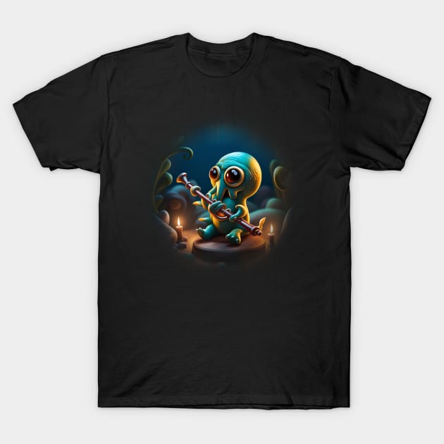 Tentacle Spectacle T-Shirt by Veraukoion